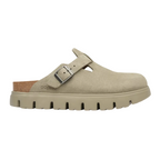 birkenstock boston chunky suede