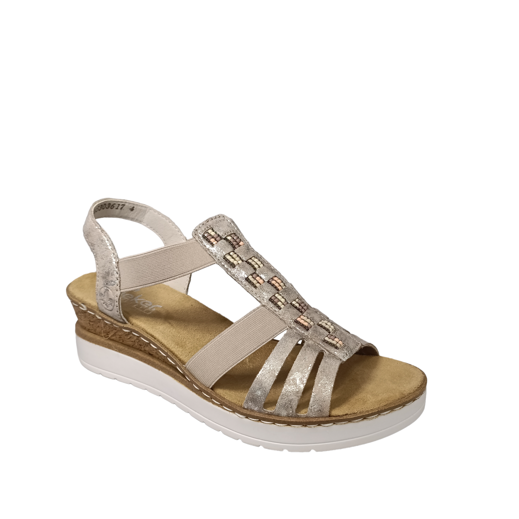 V3822 Womens Rieker Wedge Heel. Shop Womens Summer Shoes shoe me NZ