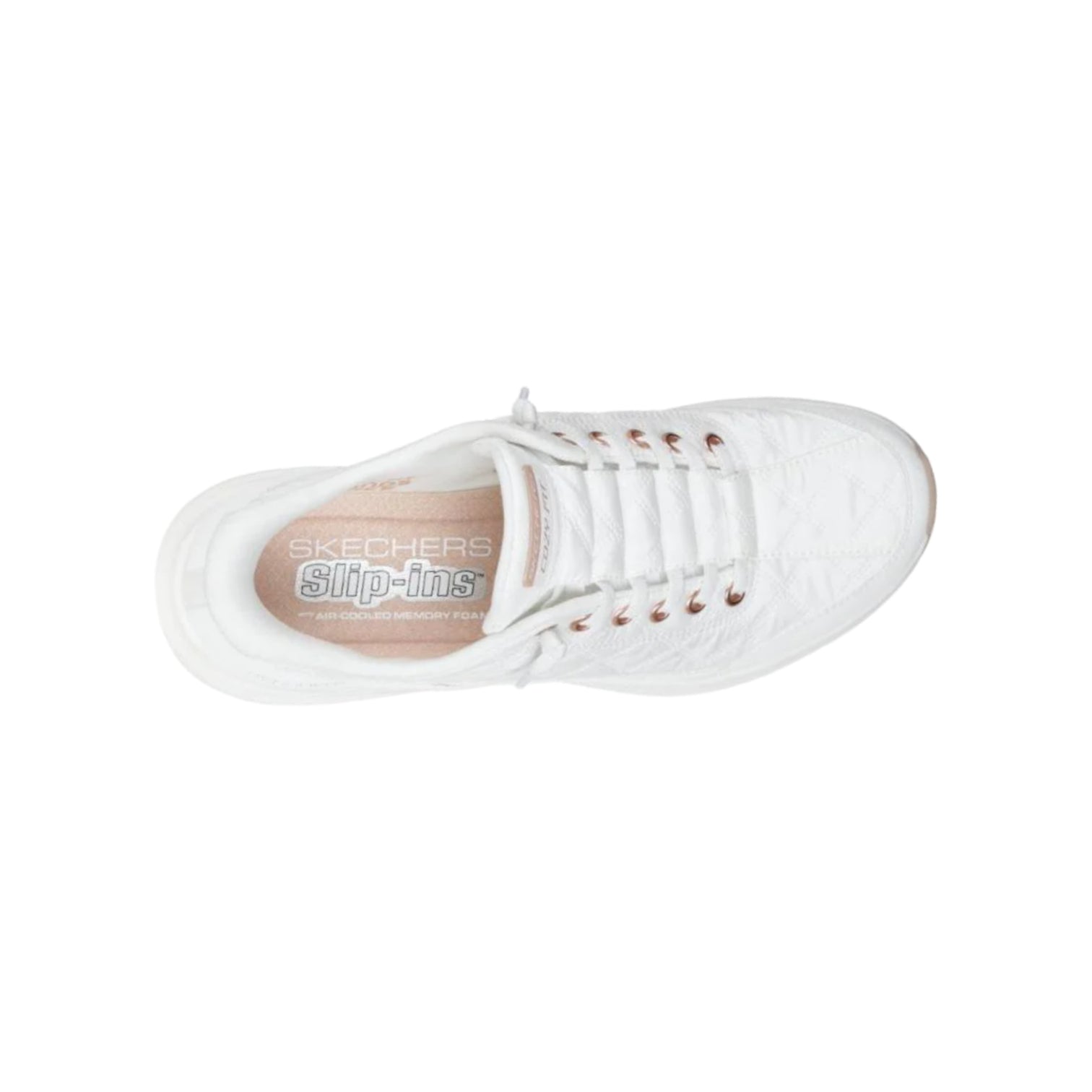 skechers white air cooled memory foam