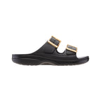 crocs classic metal buckle saturday sandal w