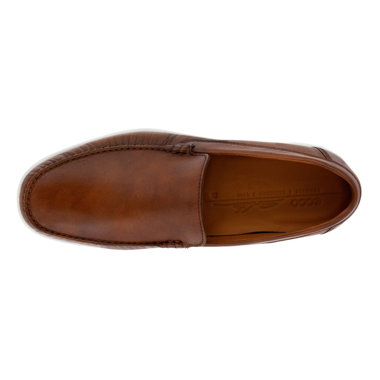 Ecco moc womens shop orange