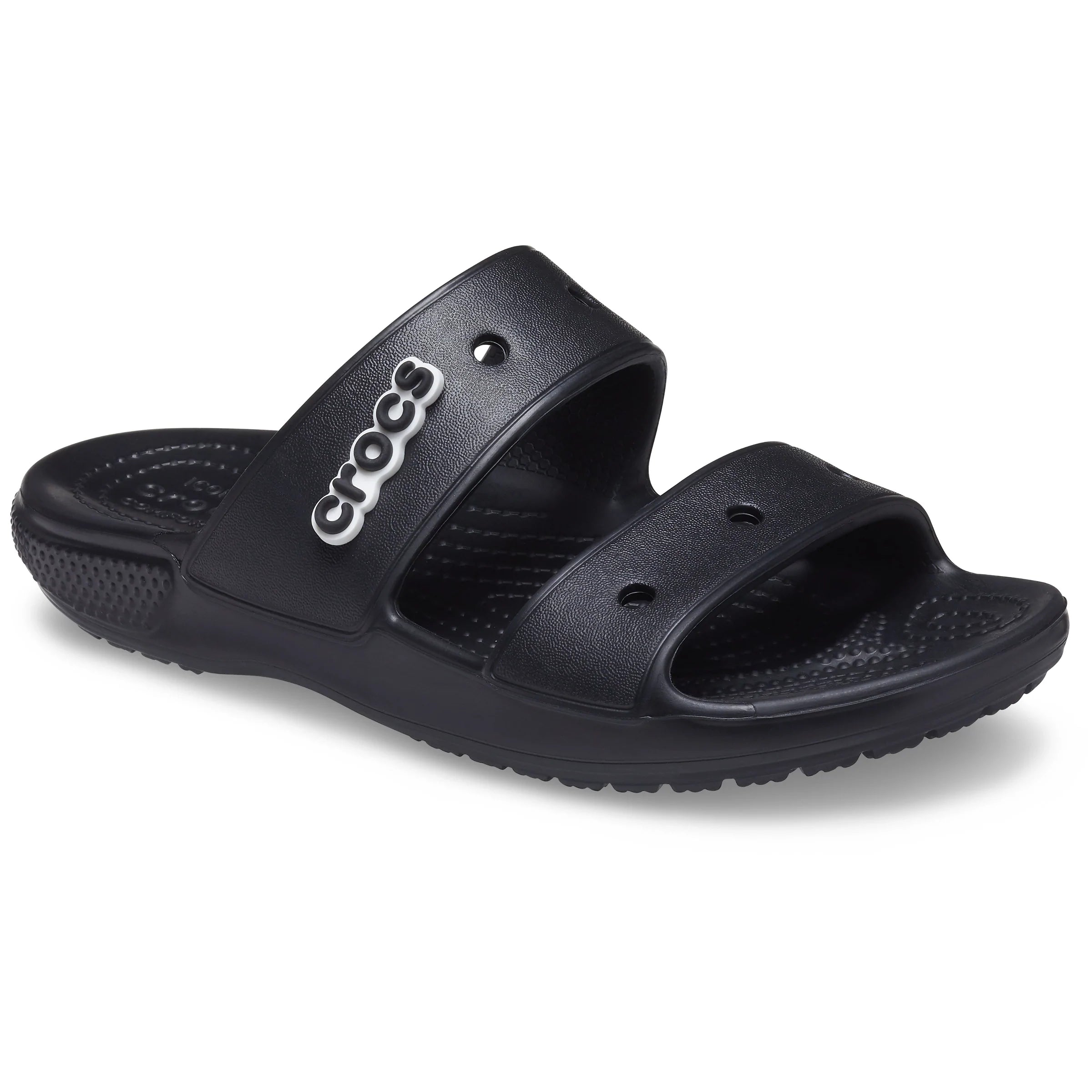 Black croc slides shop