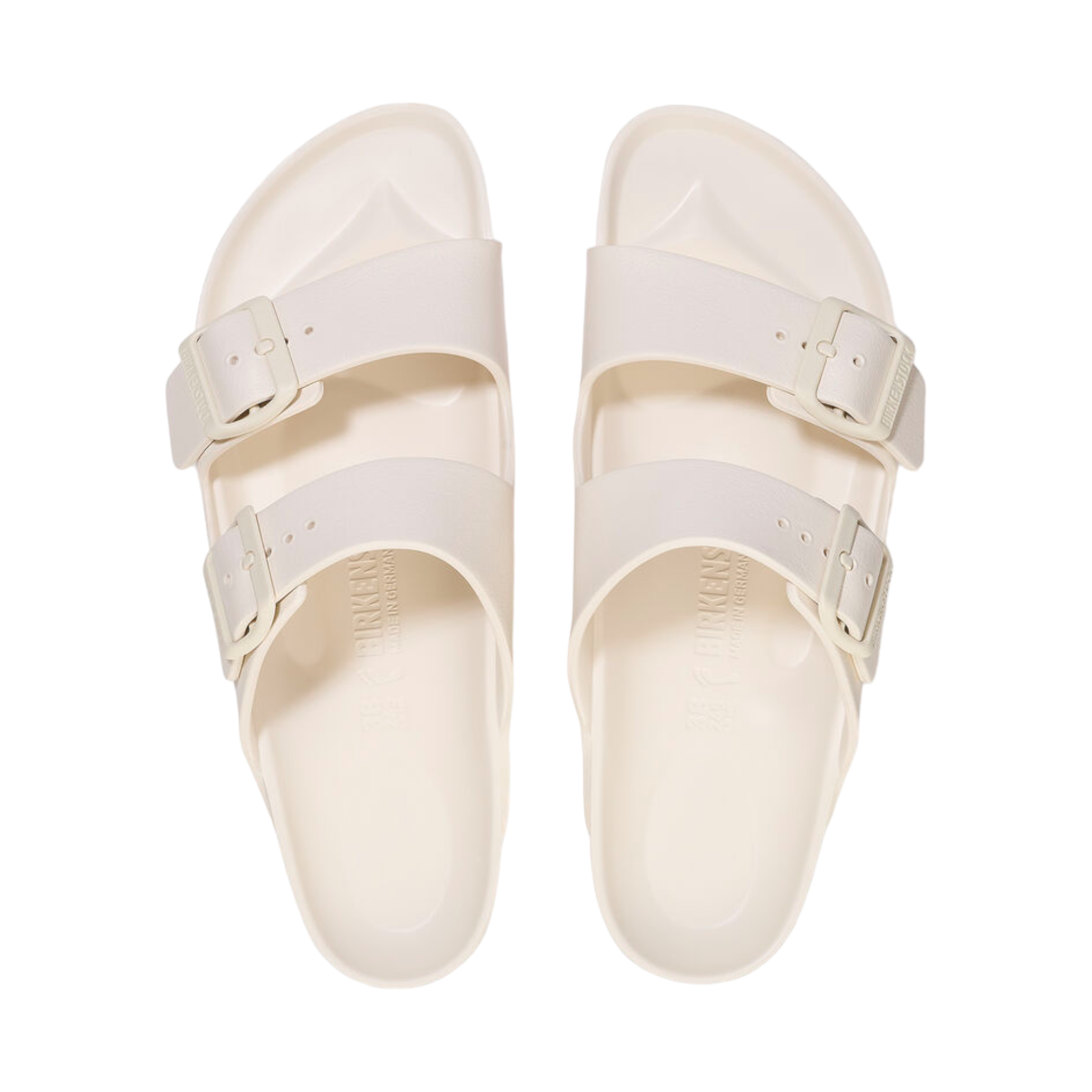 Womens white 2025 plastic birkenstocks