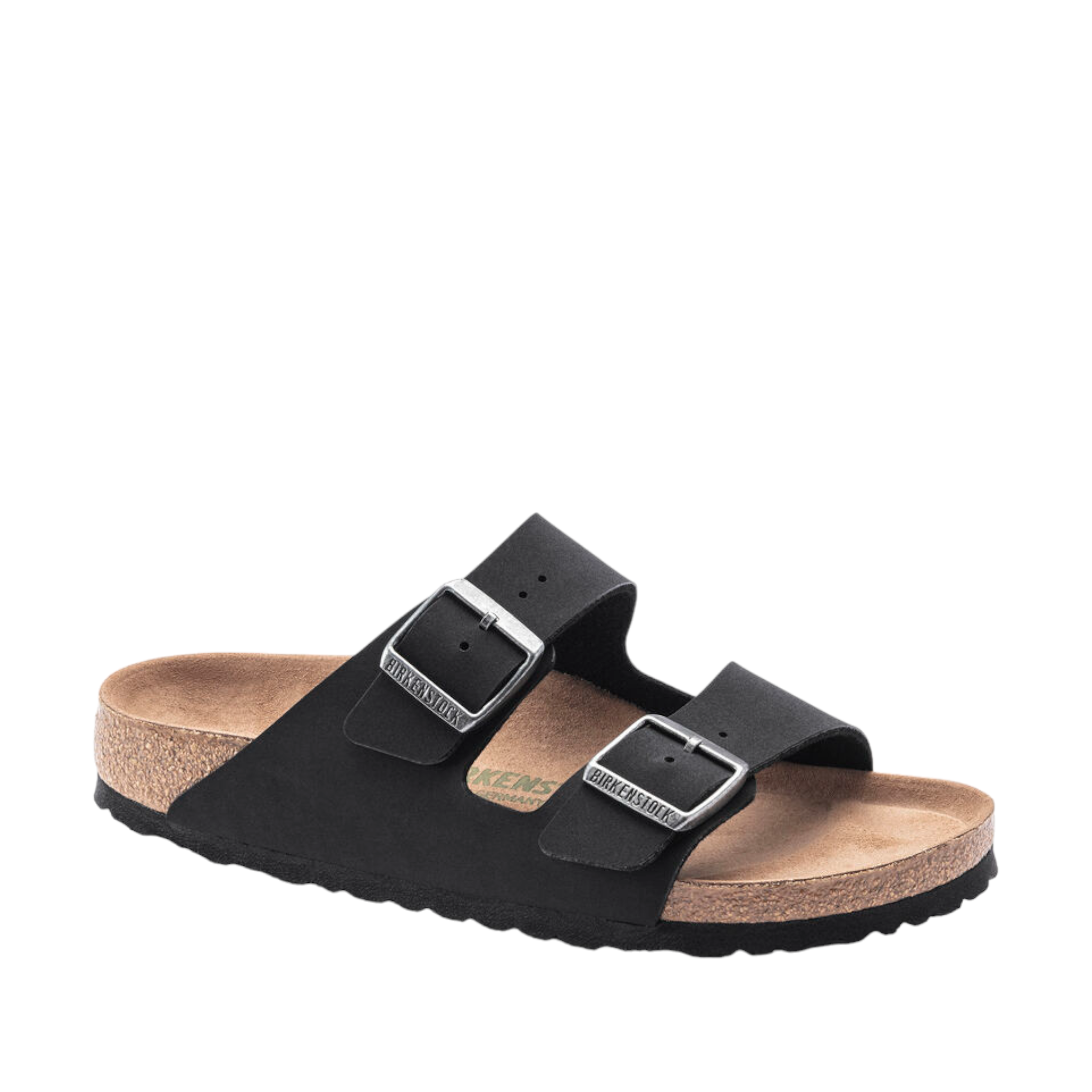 Arizona Birkibuc Earthy Vegan - shoe&amp;me - Birkenstock - Slide - Sandal, Slides/Scuffs, Womens