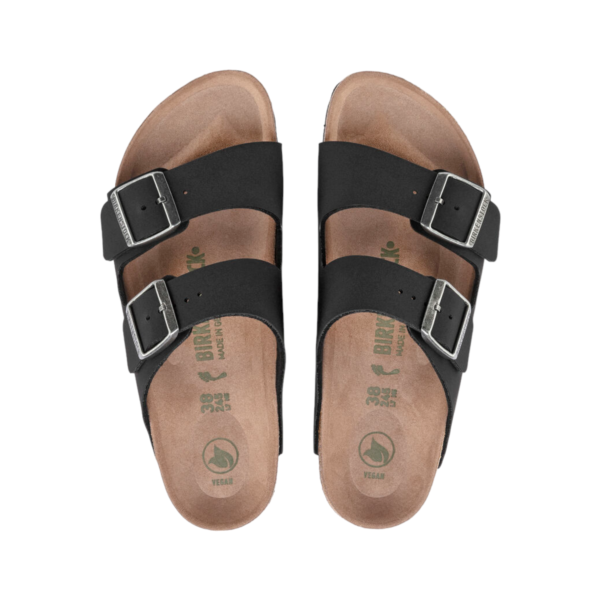 Arizona Birkibuc Earthy Vegan - shoe&amp;me - Birkenstock - Slide - Sandal, Slides/Scuffs, Womens