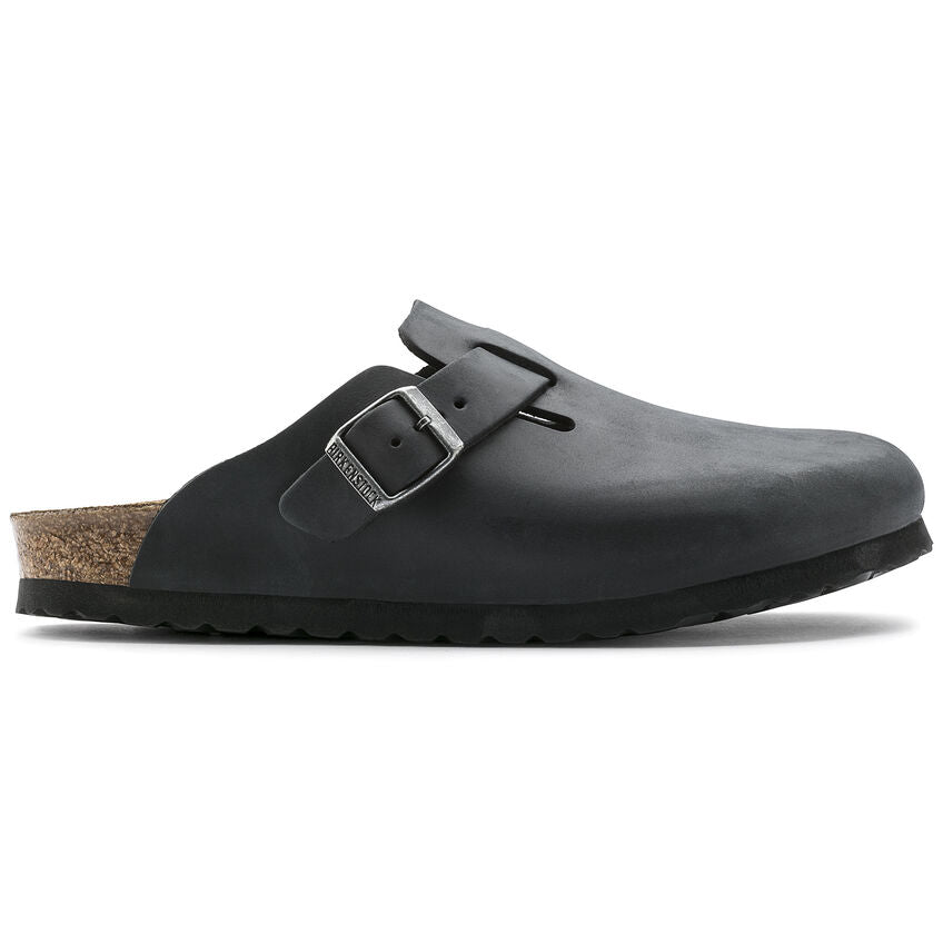 Boston Oiled Leather - shoe&me - Birkenstock - Scuff - Clogs, Scuff, Unisex