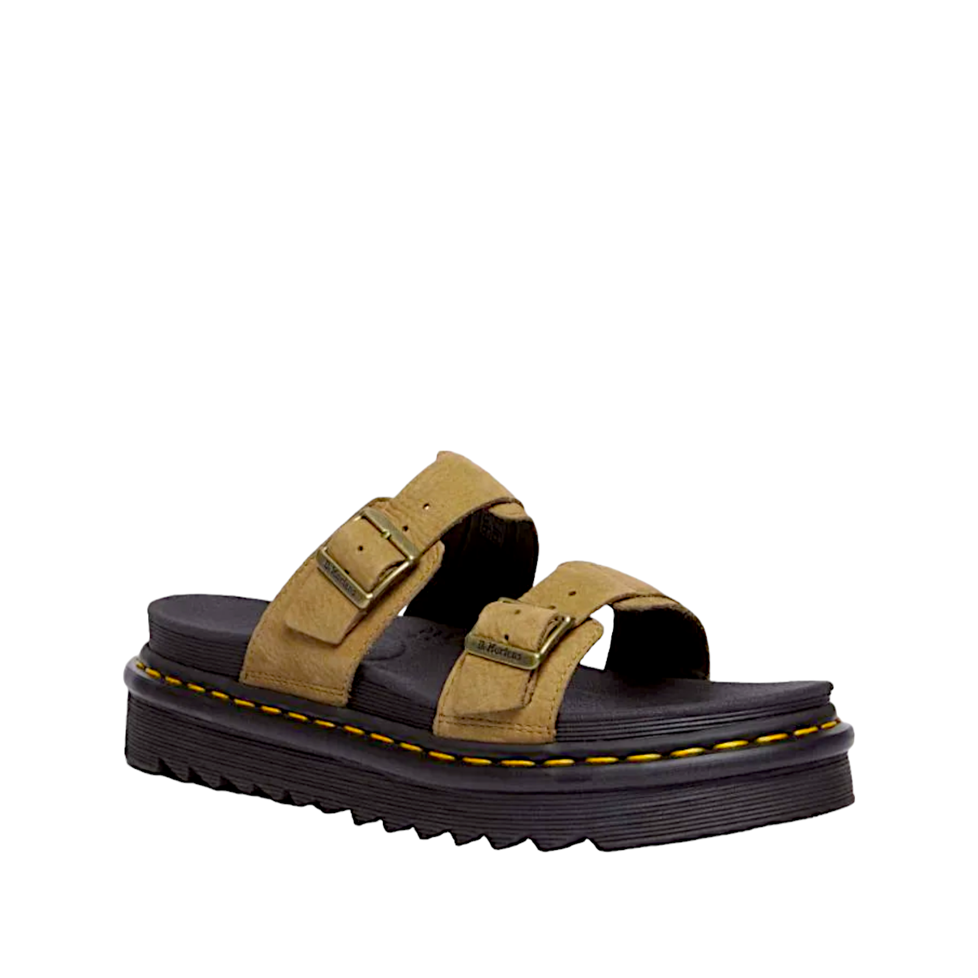 Shop Myles Slide Nubuck Dr. Martens - with shoe&me - from Dr. Martens - Sandals - Mens, Sandals, Slide/Scuff, Summer, Womens - [collection]