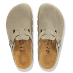 birkenstock boston chunky suede