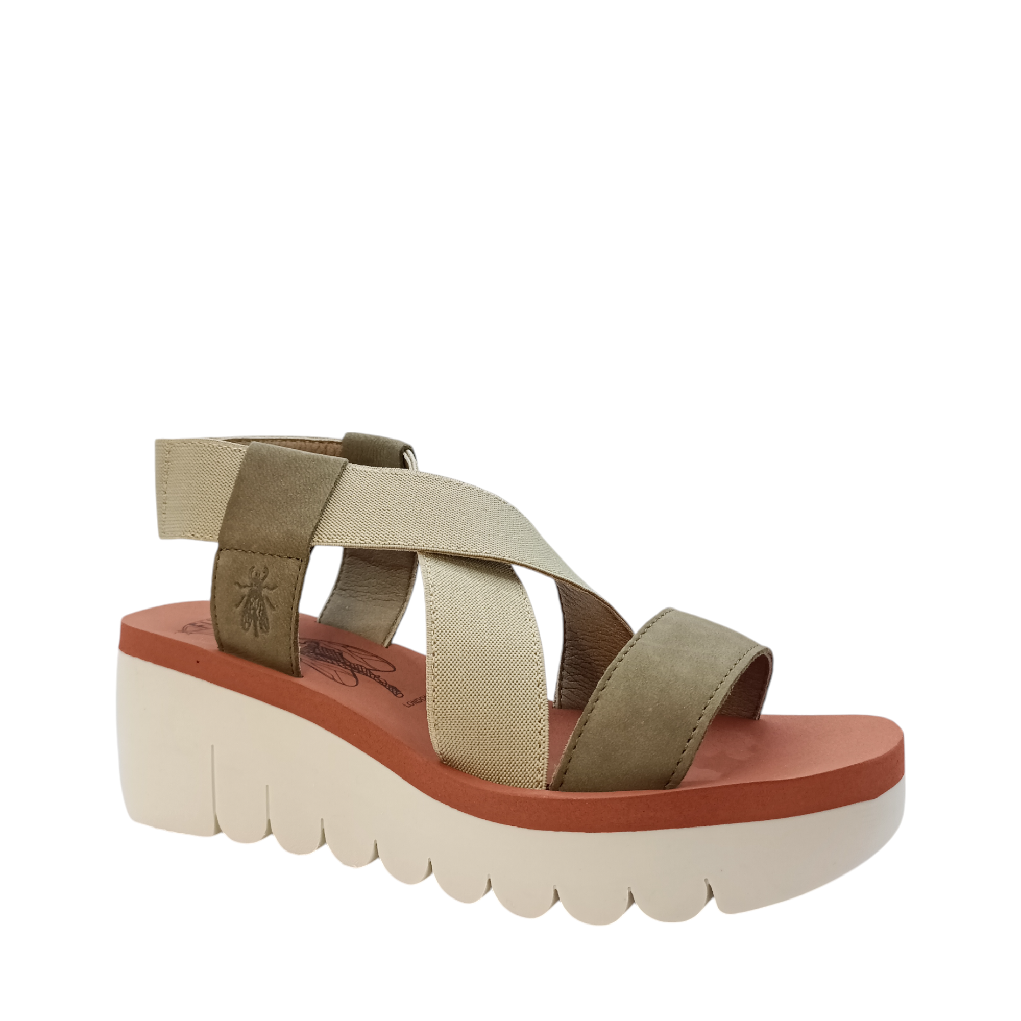 Shop Yabi Fly London - with shoe&me - from Fly London - Sandals - Sandal, Summer, Wedge, Womens - [collection]