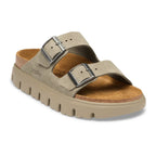 birkenstock arizona chunky suede