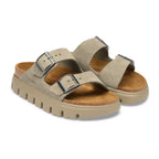birkenstock arizona chunky suede