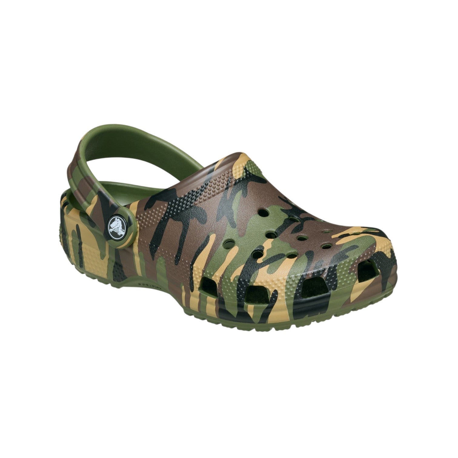crocs classic camo clog kids