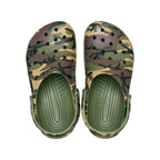crocs classic camo clog kids
