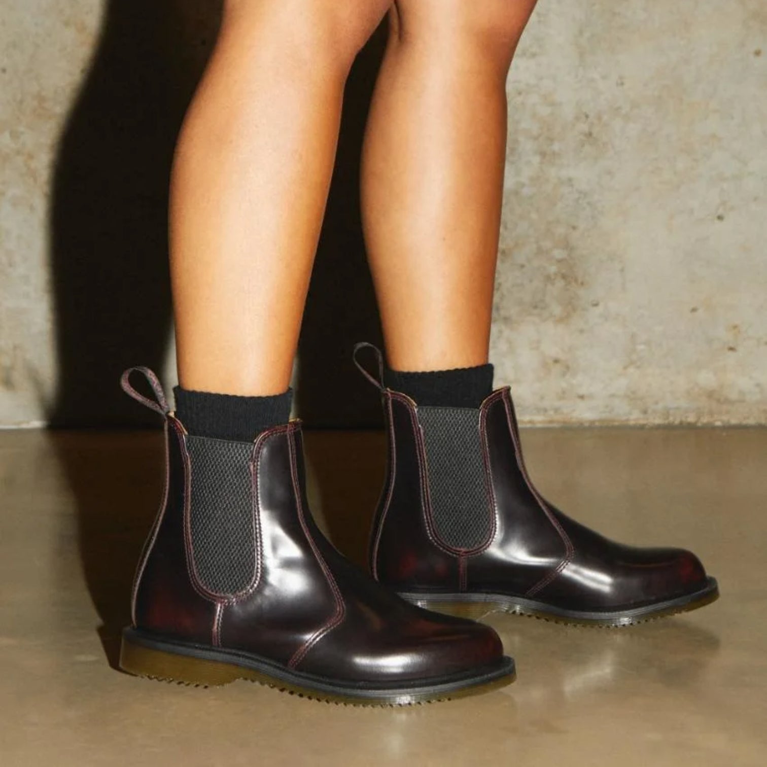 dr martens flora chelsea boot