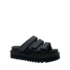 Raine Slide Leather Dr Martens