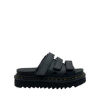 Raine Slide Leather Dr Martens