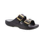 crocs classic metal buckle saturday sandal w