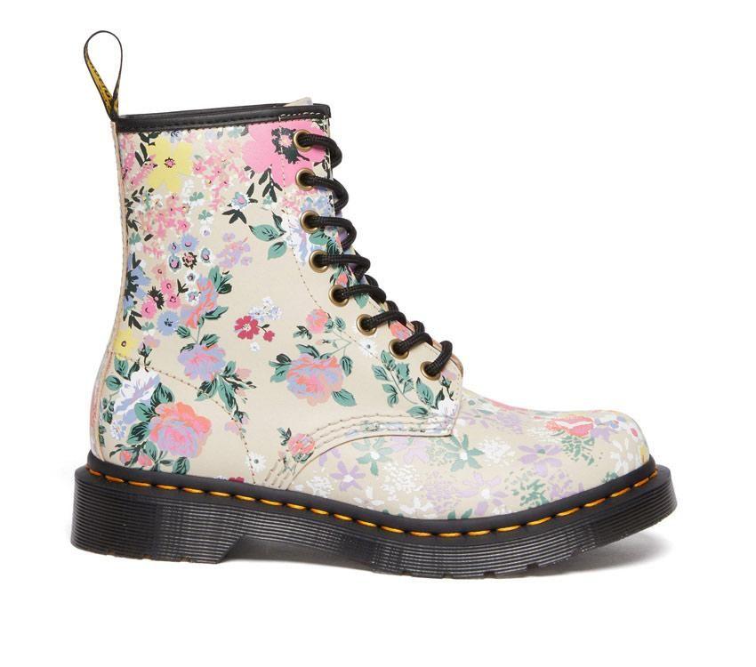 1460 Floral Mashup - shoe&me - Dr. Martens - Boot - Boots, Winter, Womens