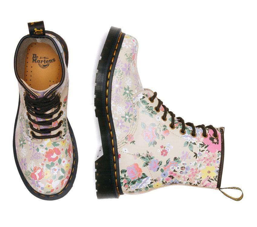 1460 Floral Mashup - shoe&amp;me - Dr. Martens - Boot - Boots, Winter, Womens