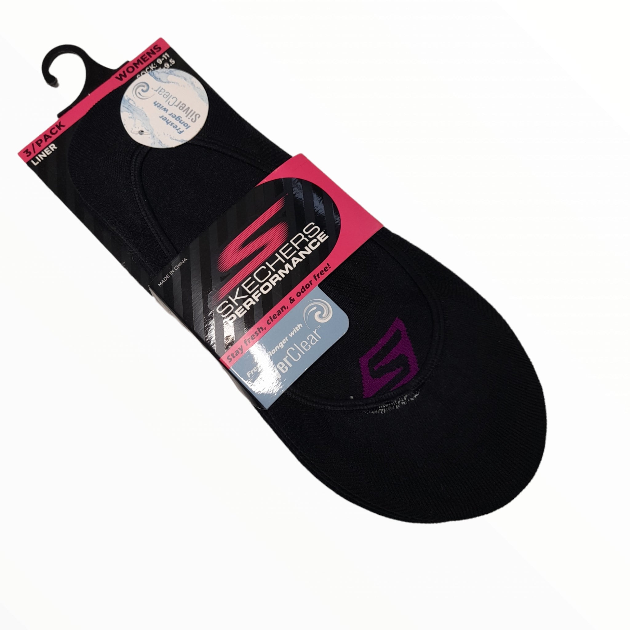 Skechers Socks 3pk - shoe&amp;me - Skechers - Socks - Accessories/Products, Hosiery, Mens, Womens