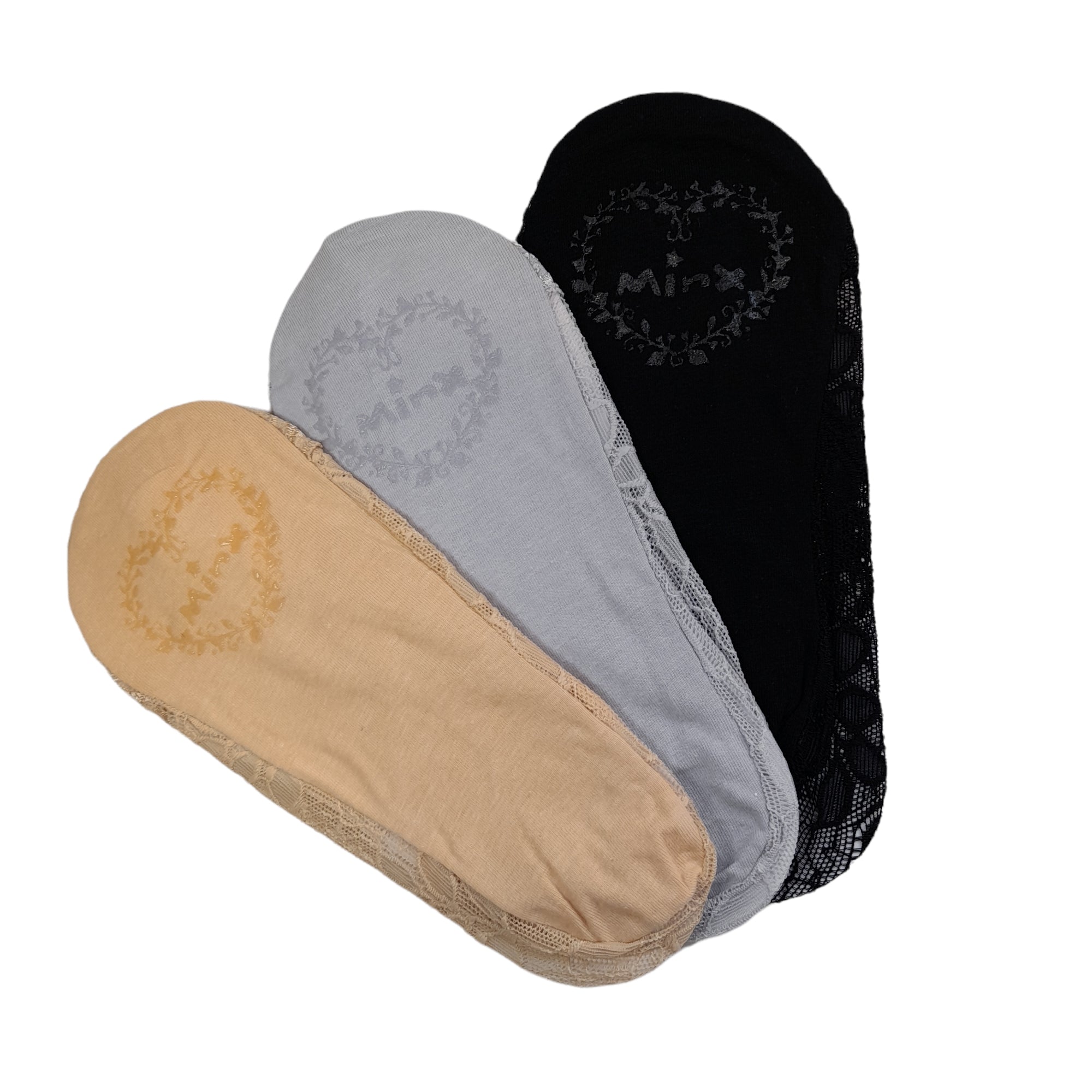minx lace sockette 3pk – shoe&me