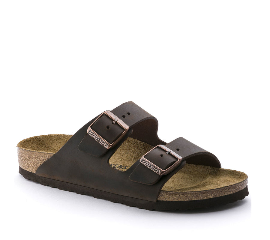 Arizona Oiled Leather - shoe&amp;me - Birkenstock - Slide - Mens, Sandal, Slides/Scuffs, Unisex, Womens