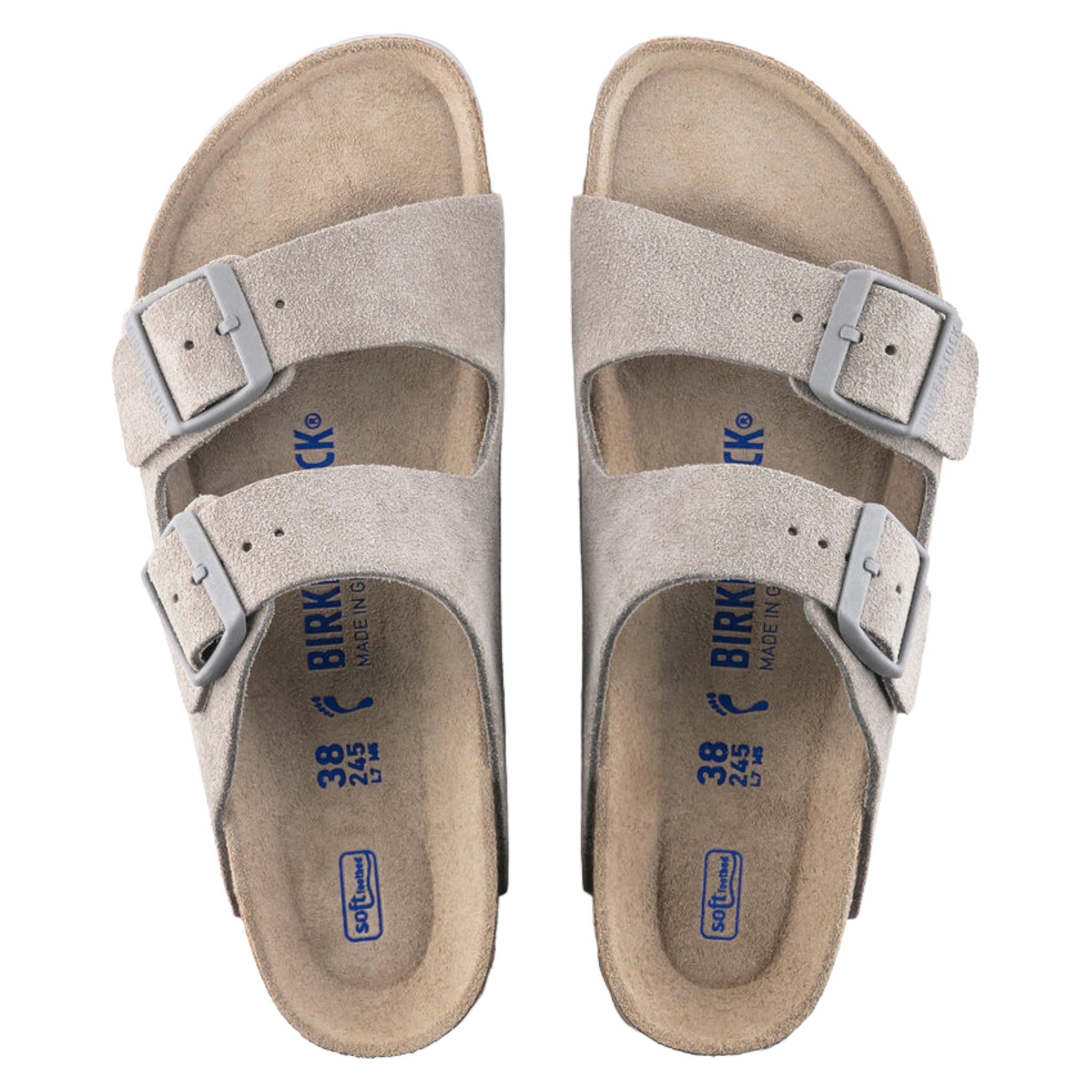 Arizona SFB Suede - shoe&me - Birkenstock - Slide - Mens, Sandals, Slides/Scuffs, Unisex, Womens