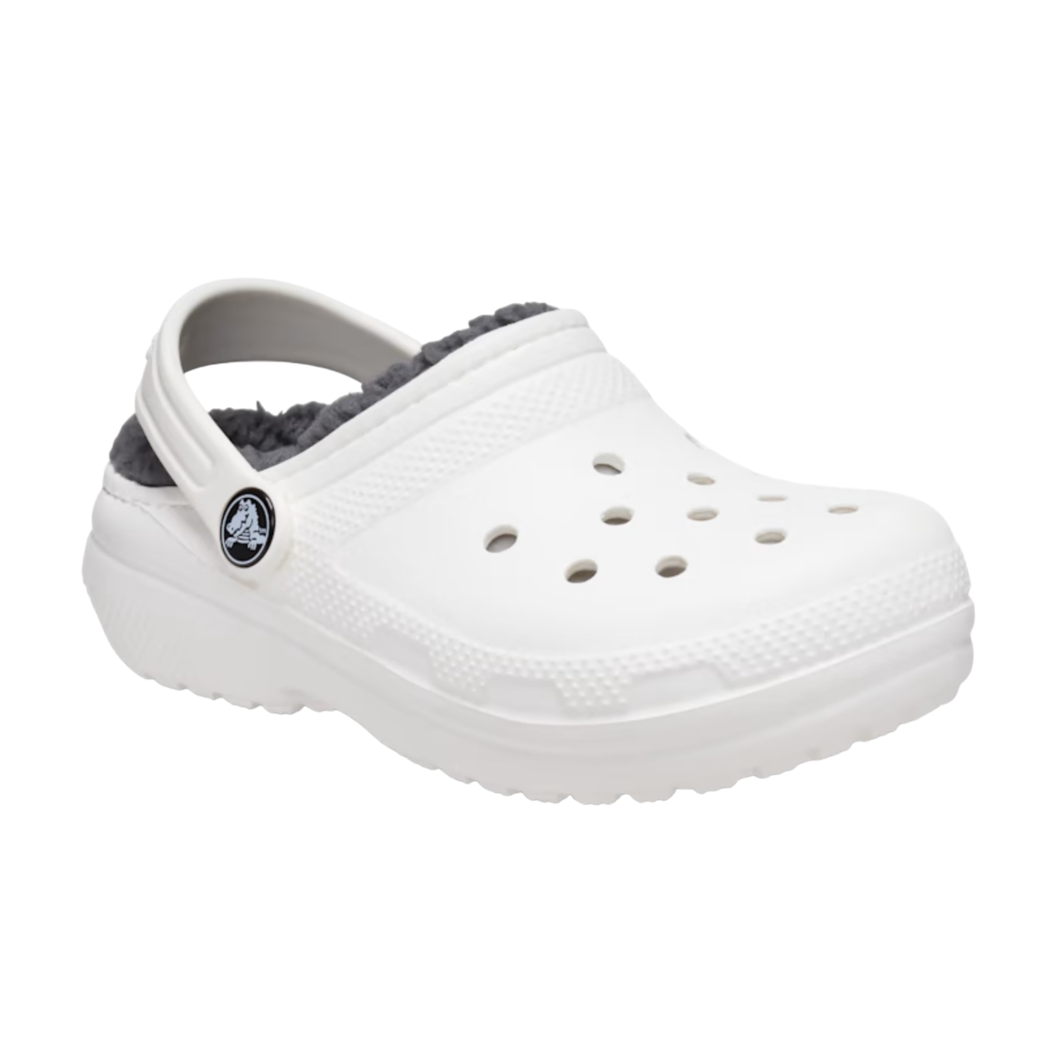 Kids furry crocs hotsell