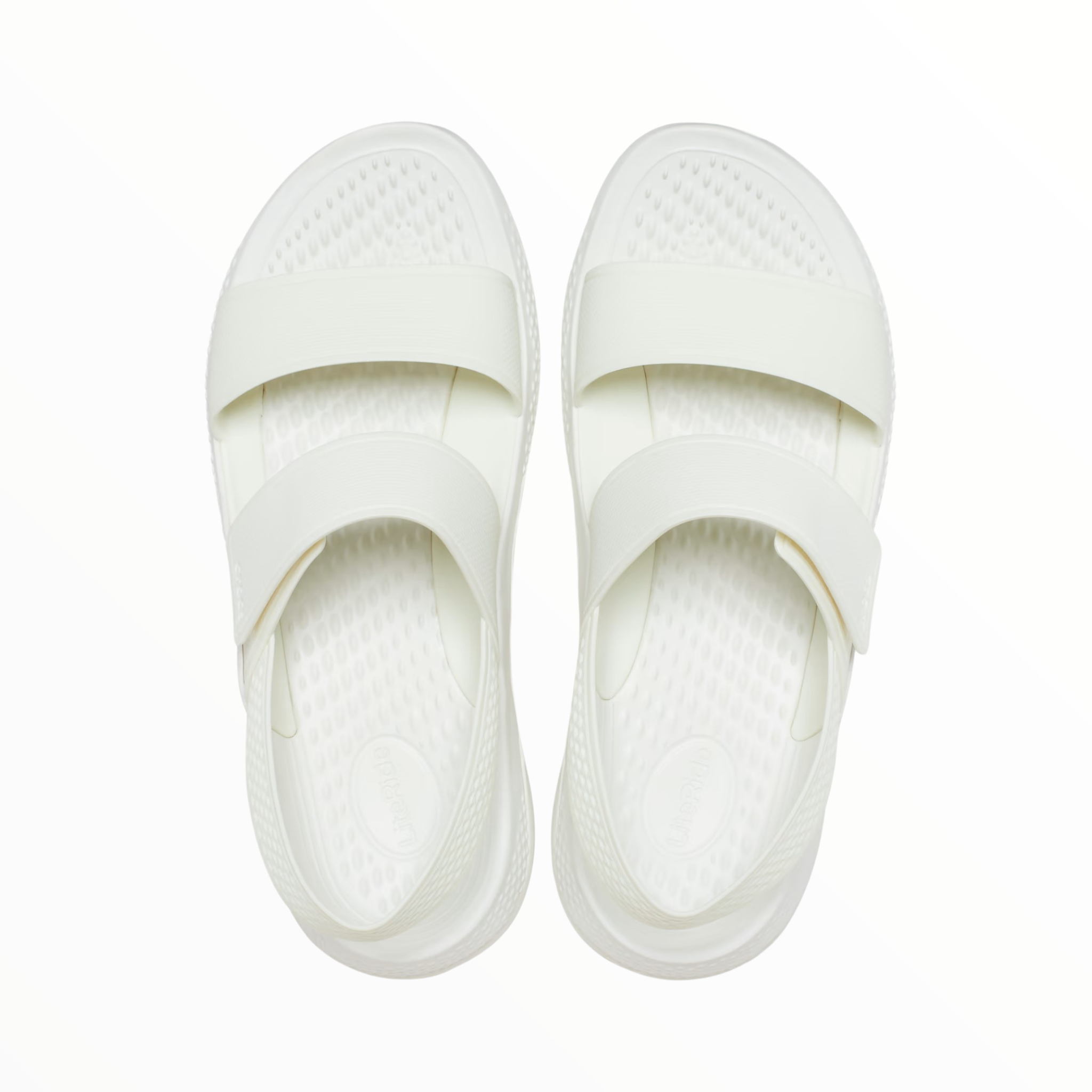 Shop Crocs White LiteRide 360 Marbled Sandals for Women & Men from  MyRunway.co.za